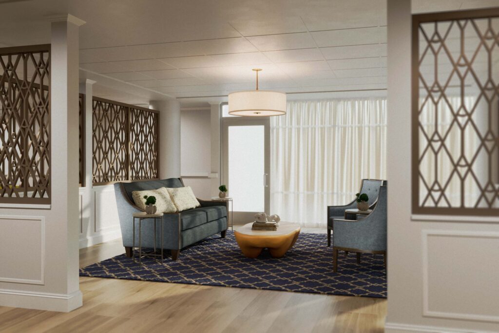 Village of River Oaks Assisted Living Living Room