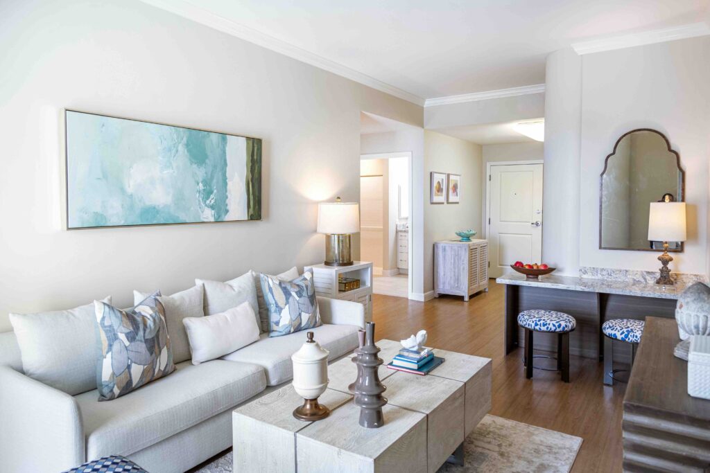 The Parc Assisted Living Apartment Living Room